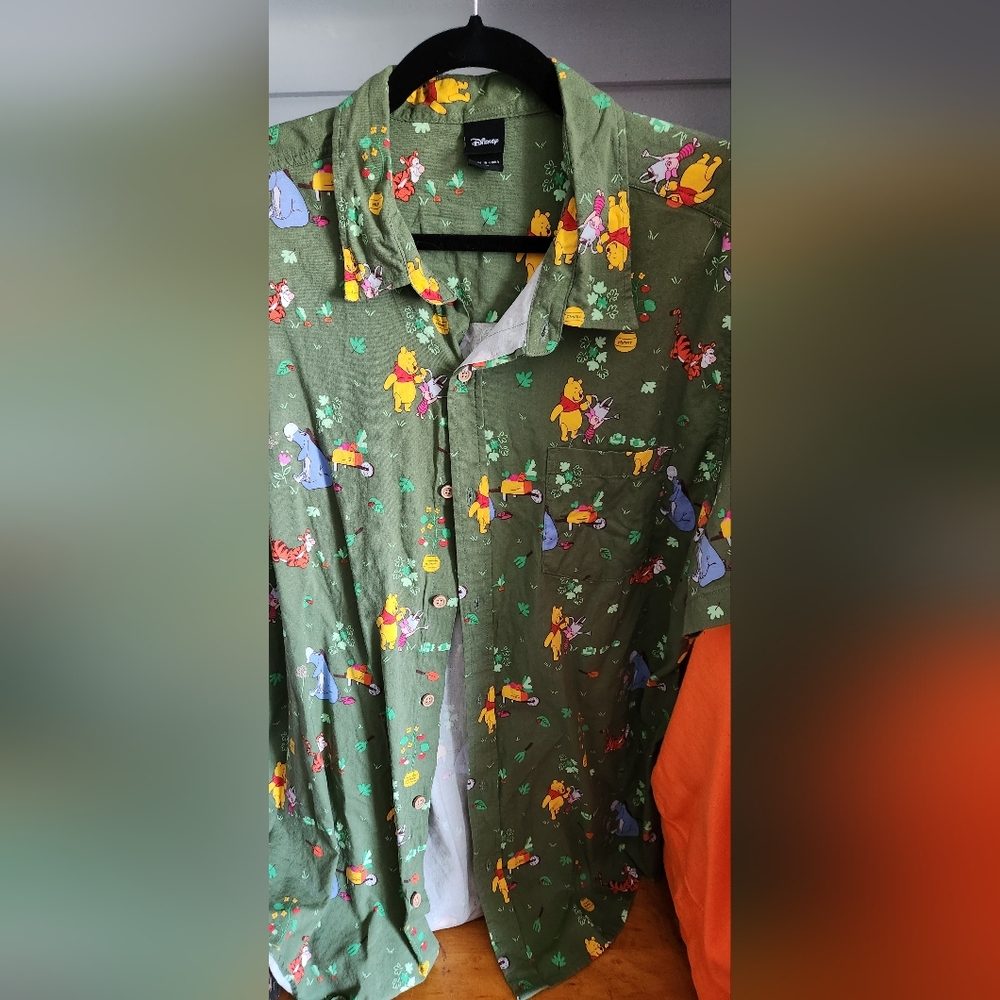 Button down tee